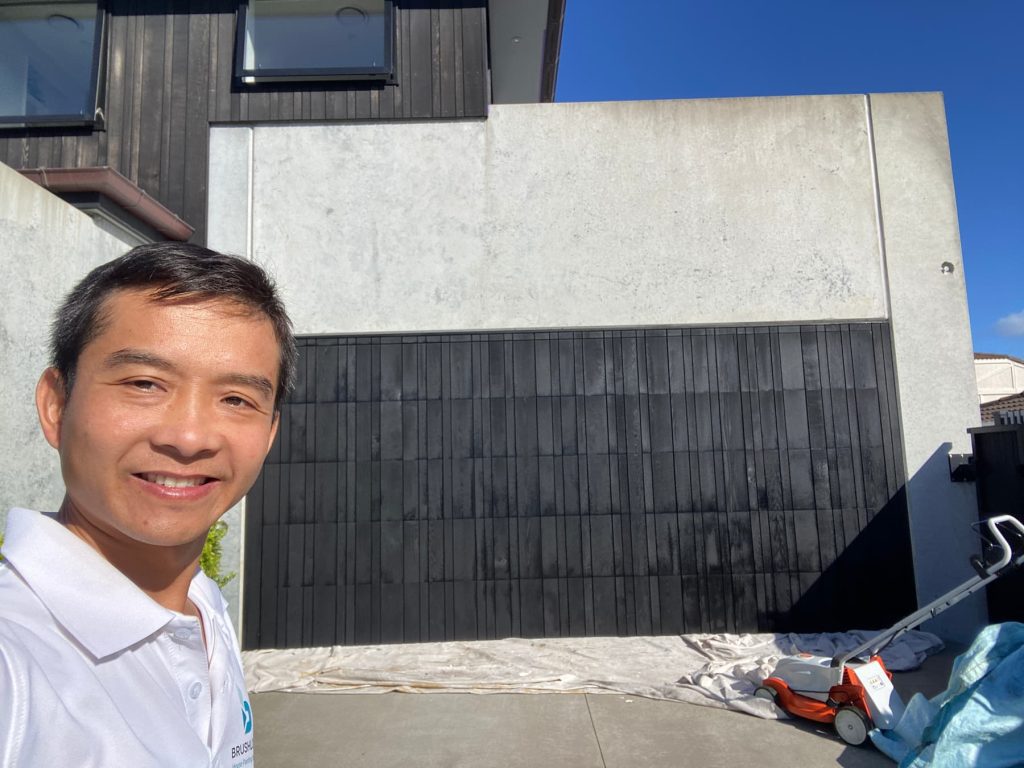 Brushlory painters exterior staining project Remuera