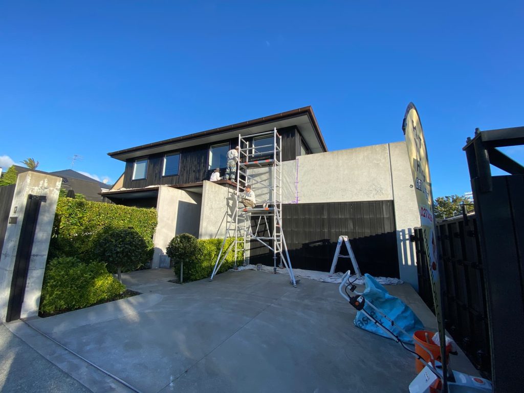 Brushlory painters exterior staining project Remuera
